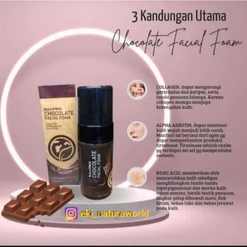Natura chocolate foam