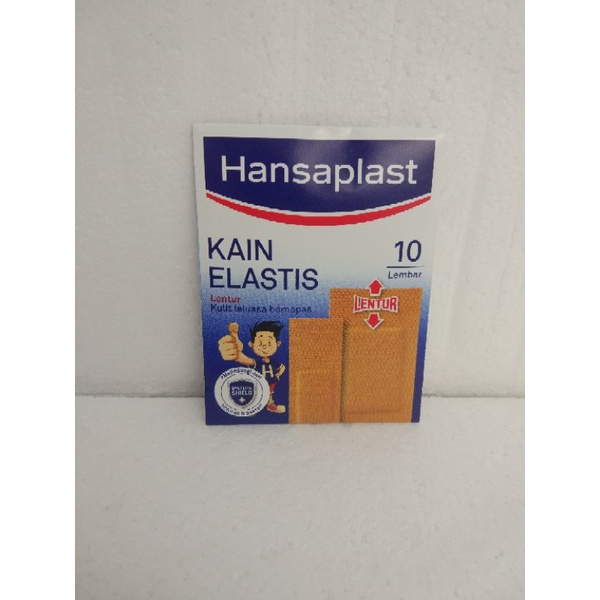 hansaplast kain elastis 10 lembar