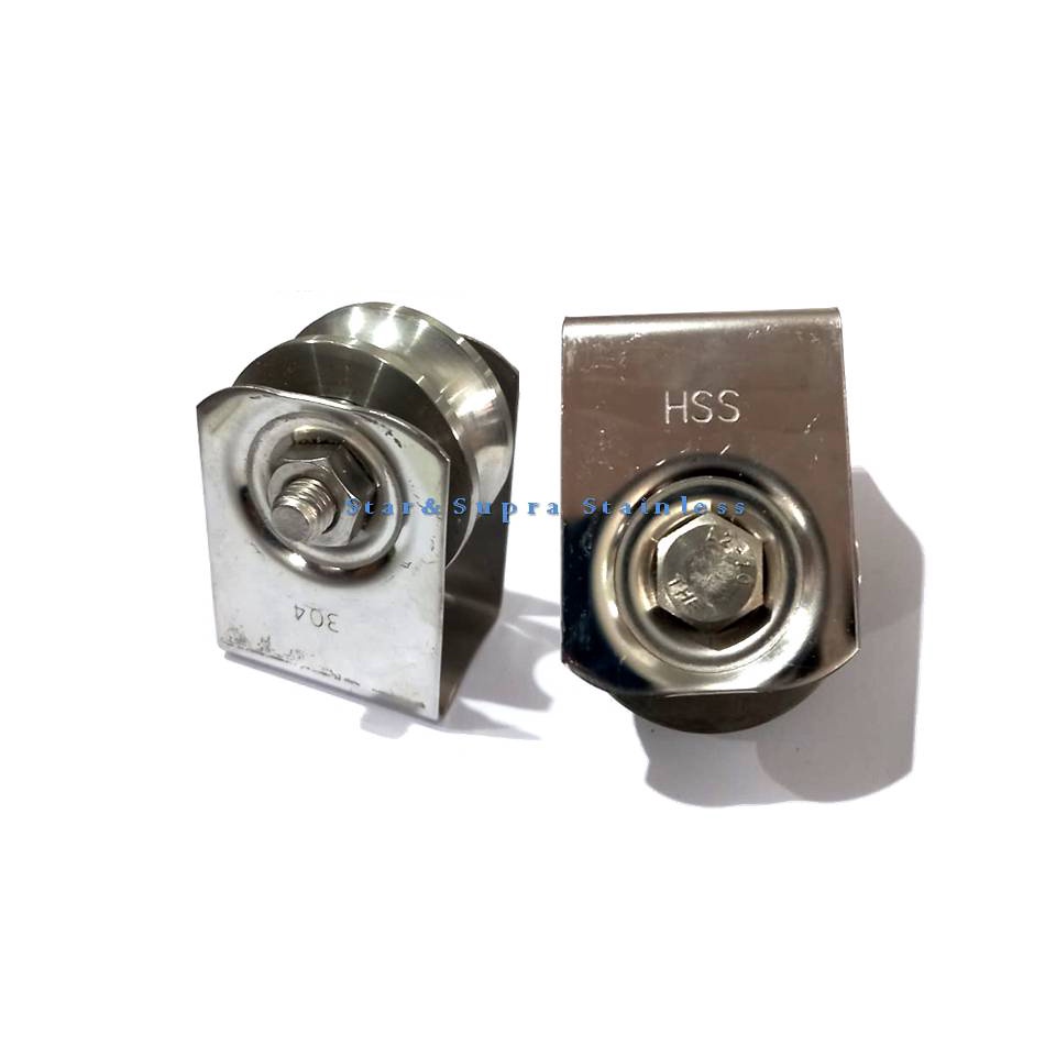 Roda stainless 2"Grid #201