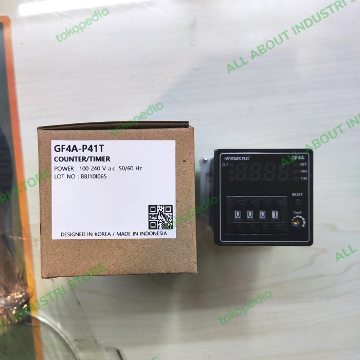 COUNTER TIMER HANYOUNG GF4 P41N 4DIGIT
