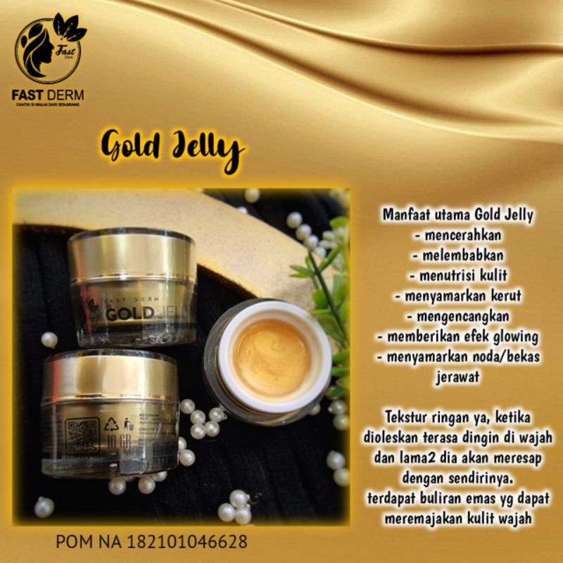 Gold jellyfast derm