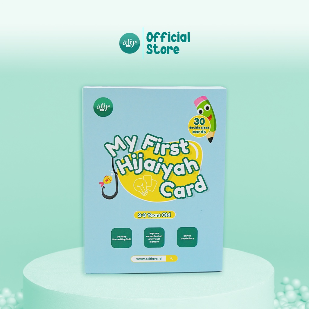 My First Hijaiyah Card + Sticker