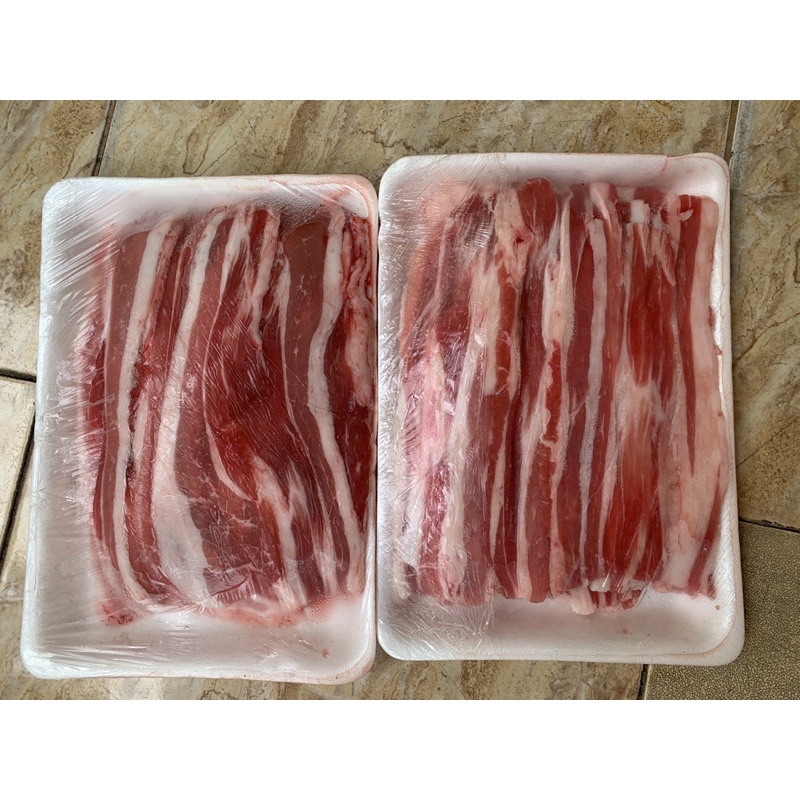 Daging Slice Lemak 500gr