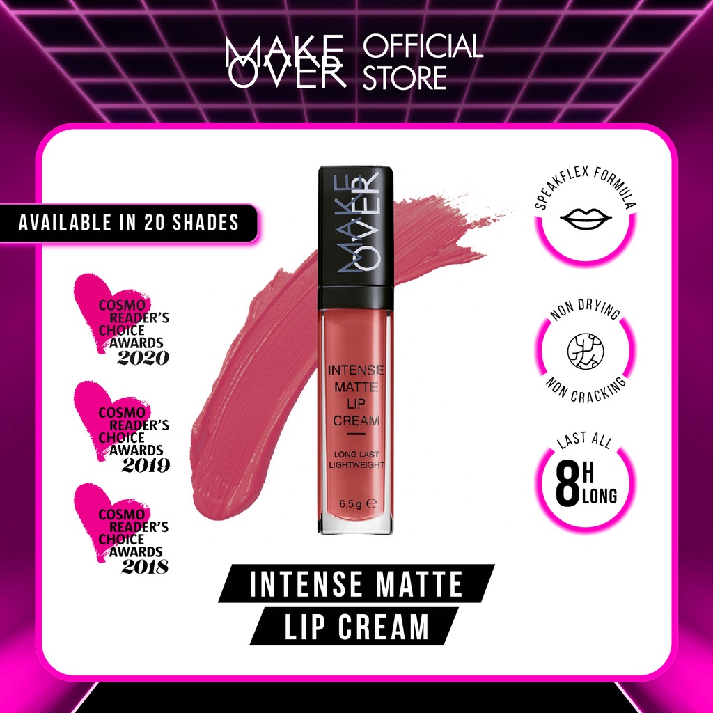 MAKE OVER Intense Matte Lip Cream 016 Pixie 6,5g