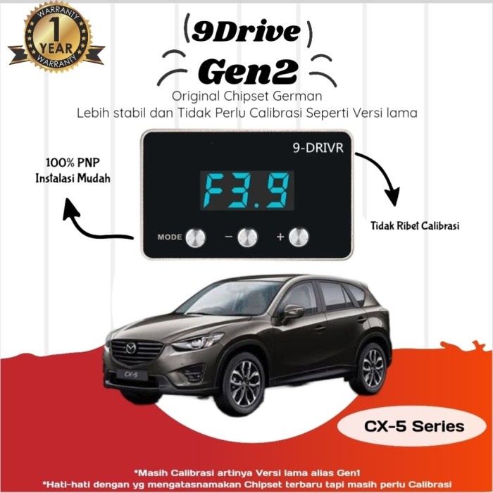 9 Drive Throttle Controller Accelerator CX-5 Mazda CX5 Remap