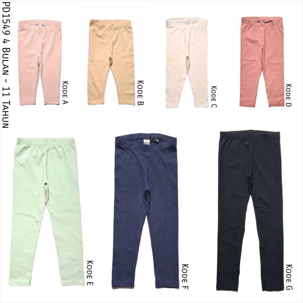 PD1549 Hm Legging Anak Cewek Basic