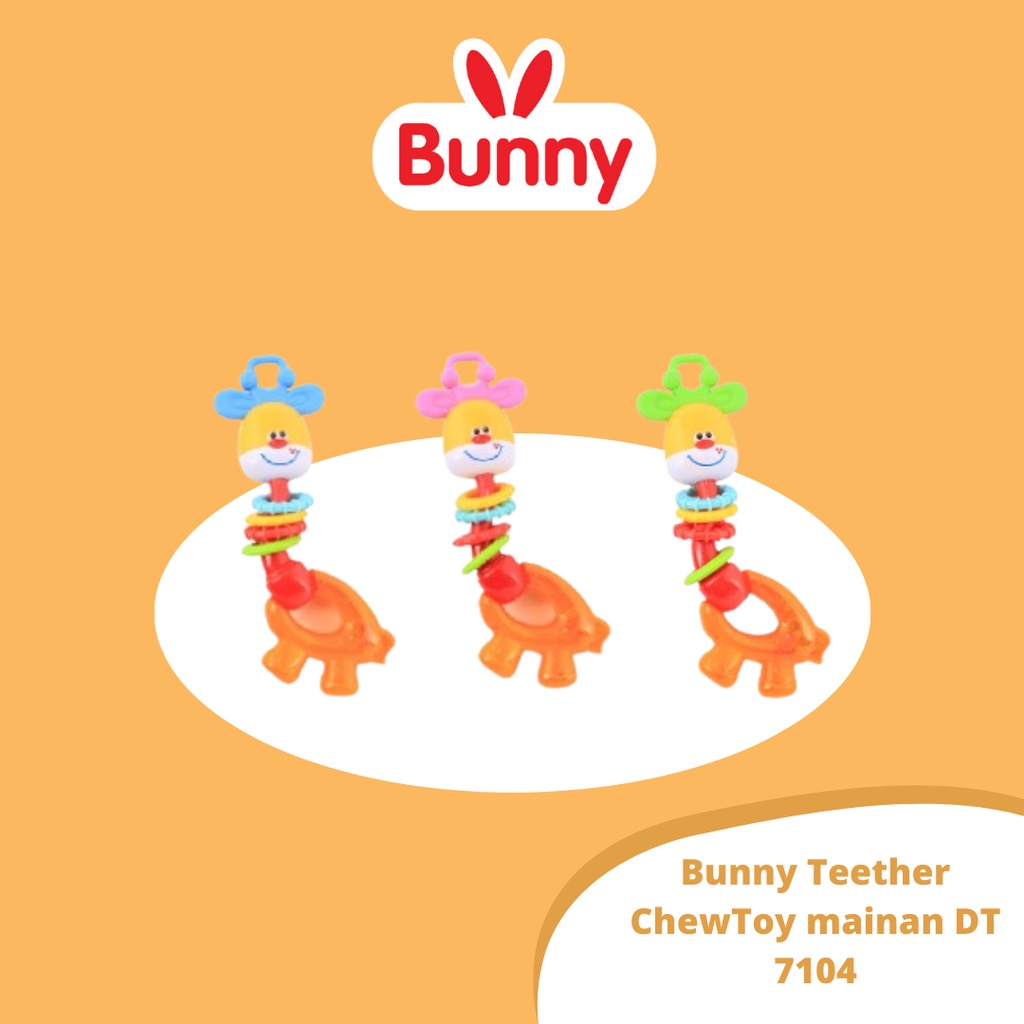 Bunny Teether ChewToy mainan DT 7104