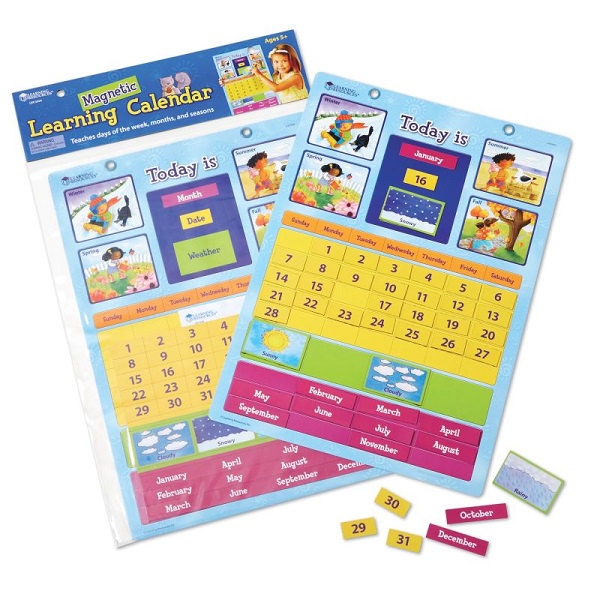 Learning Resources Magnetic Learning Calendar