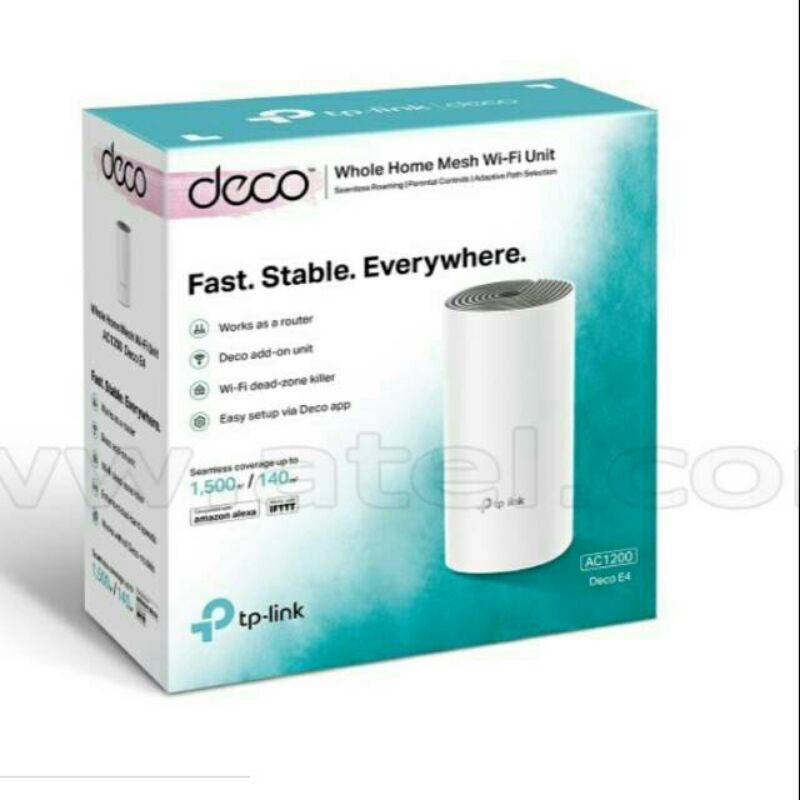 TPLink Deco E4 (1Pack) Home Mesh WiFi System TP-Link Deco-E4 M10