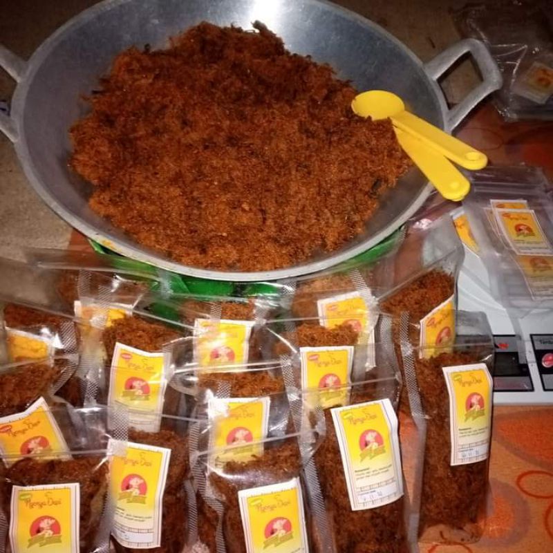 ABON DAGING SAPI pedas 250gram