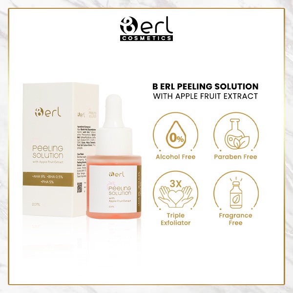 B erl Peeling Solution With Apple Fruit Extract