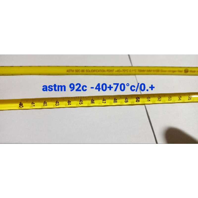 astm thermometer 92c +40+70°c/0.1