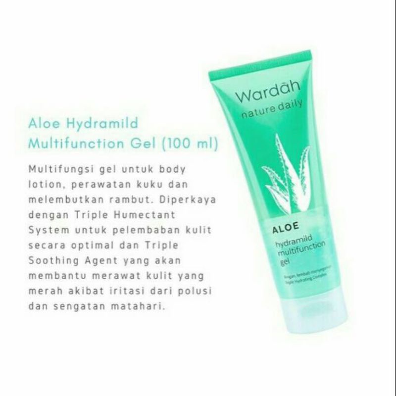 Wardah Aloe Hydramild Multifunction Gel