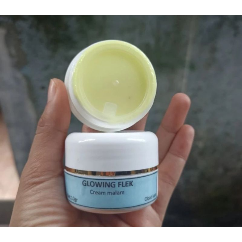 cream malam glowing flek