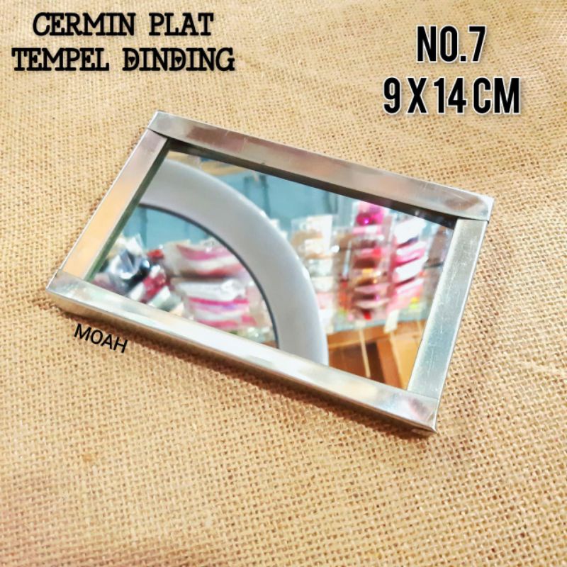 CERMIN PLAT JADUL 9x14cm