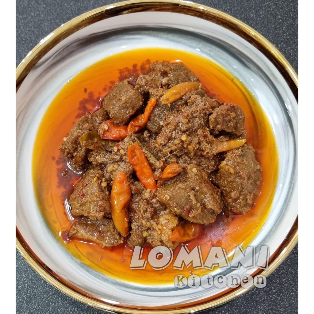 Oseng Mercon Daging Sapi Asli  200 Gram