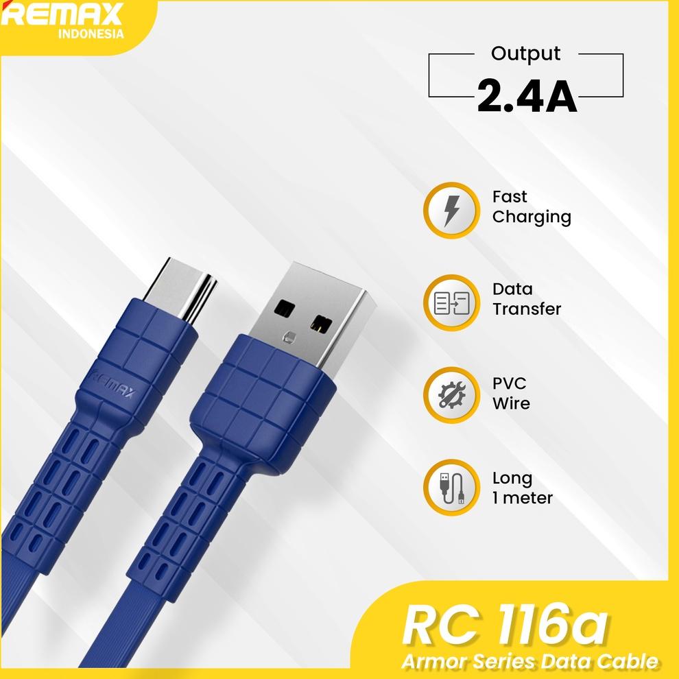 CI.24Ja23o ‑ Remax Armor Series Data Cable 2.4A RC-116A TYPE C