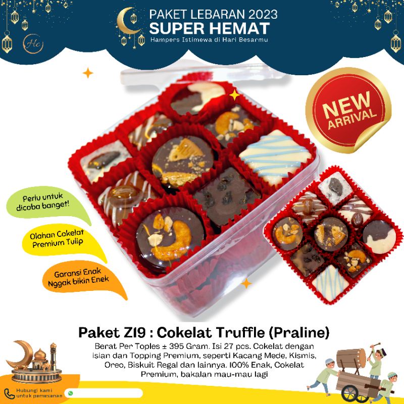 Coklat Truffle ( Coklat Paraline )