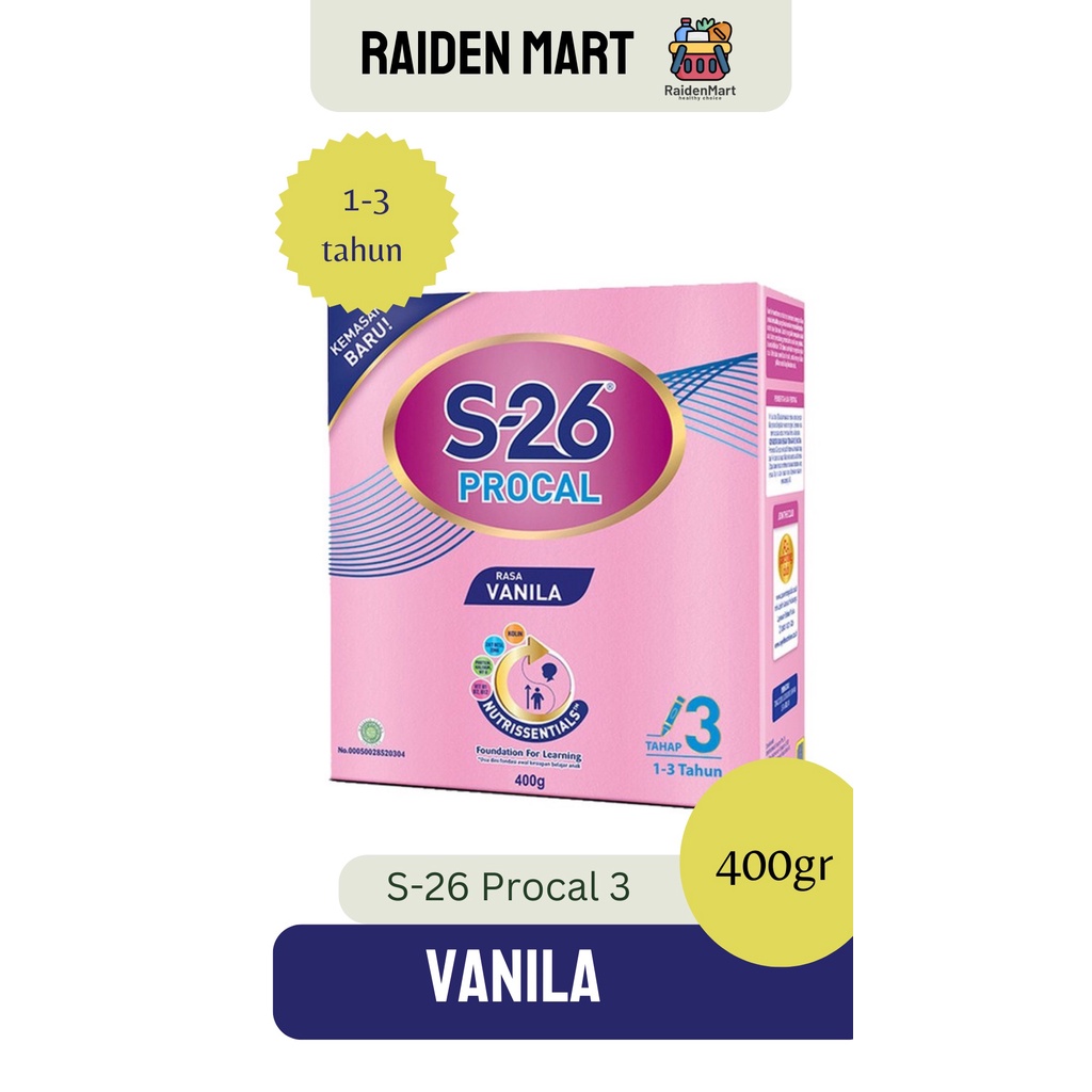 S-26 Procal Vanila 1-3 Tahun