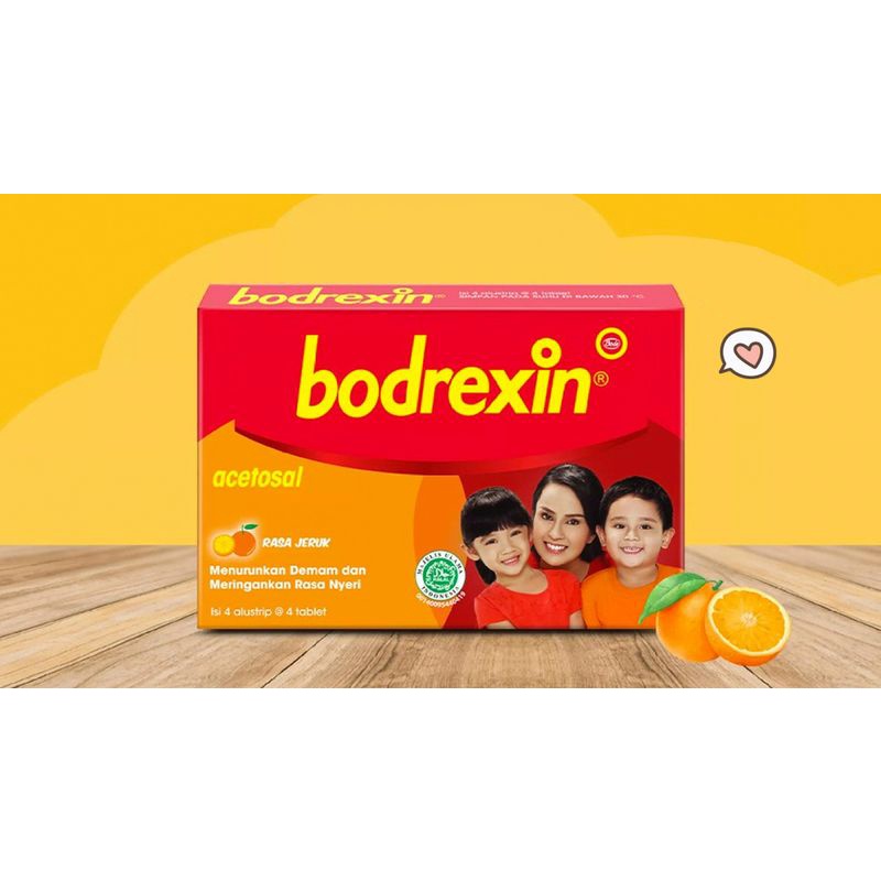 BODREXIN BOX 3 STR @ 4 TAB