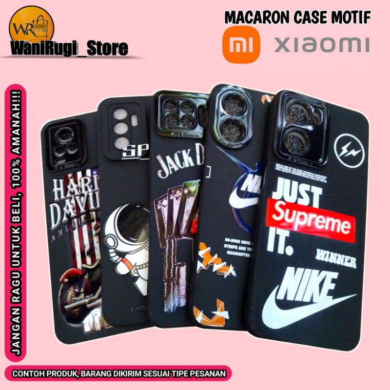 Casing Softcase Xiaomi Poco M3 / Poco C40 Macaron Motif Pro Camera
