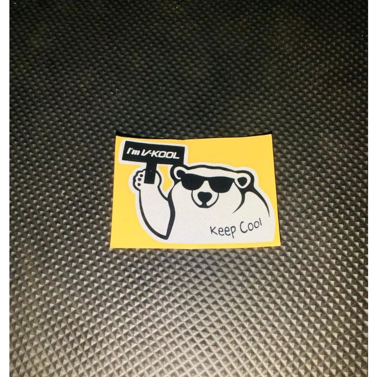 Sticker Mobil Im Vkool Bear