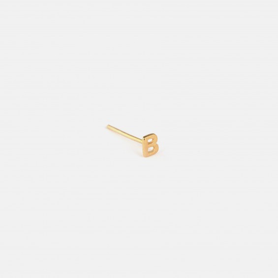 From Tiny Islands - Alphabet Stud - Anting Huruf Stud