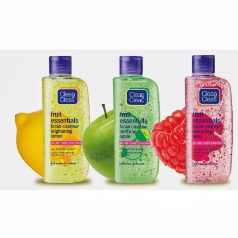 Clean & Clear Fruit Essential cleanser brightening