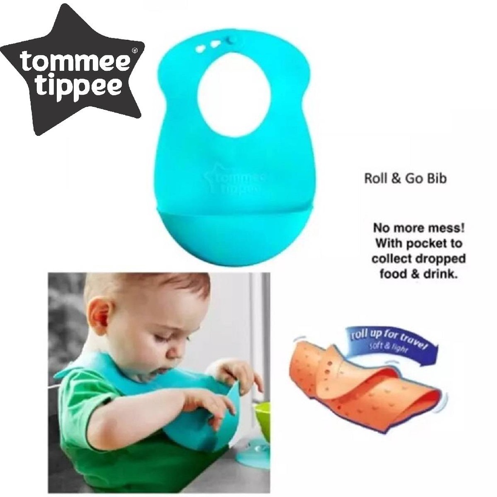 Tommee Tippee Roll & Go Bib