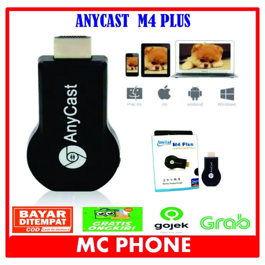 ✿ BISA COD✿ ANYCAST RECEIVER HDMI DONGLE WIFI