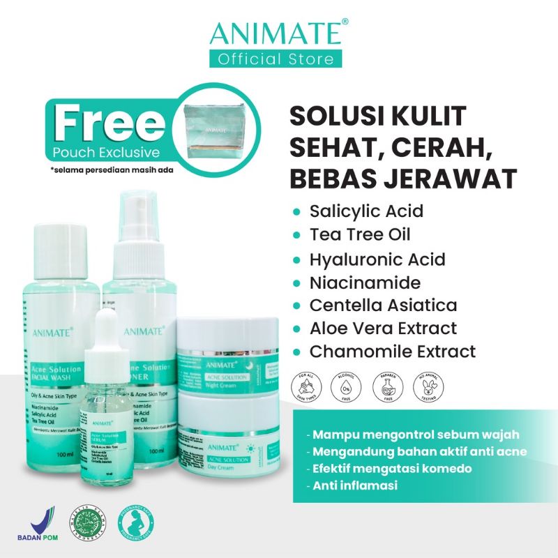 Animate Acne Solution Series 5in1