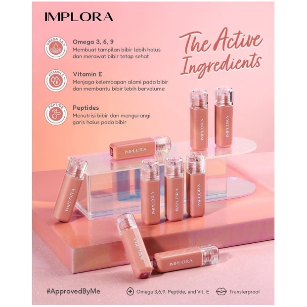 Implora Jelly Tint - Liptint Glossy 5ml