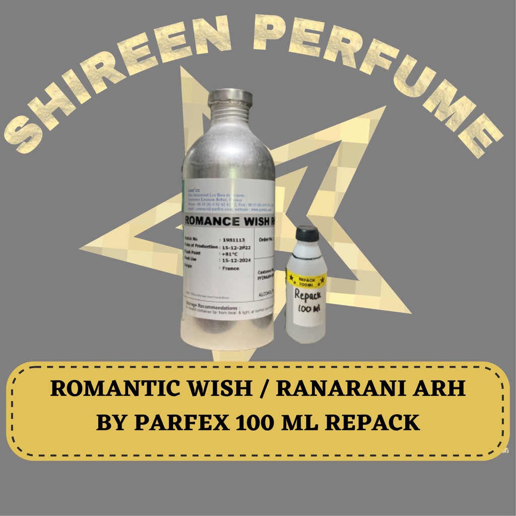 ROMANCE WISH BY PARFEX 100 ML REPACK