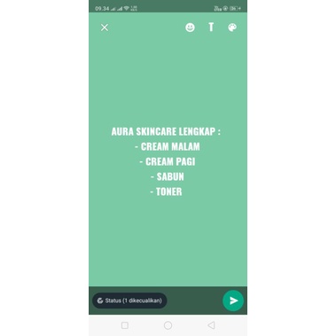 AURA SKINCARE LENGKAP
