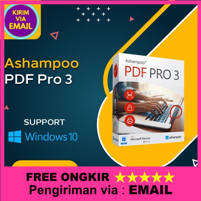 Software Edit PDF: Ashampoo PDF Pro 3 Full Version [Win] Lifetime