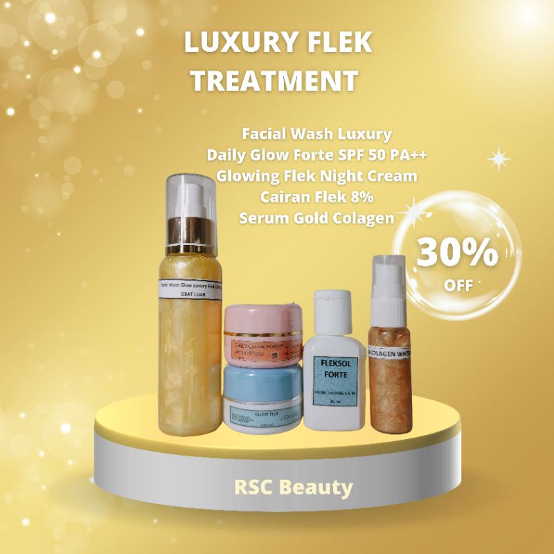 PAKET FLEK - LUXURY GLOWING FLEK