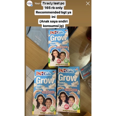 grow vitamin anak