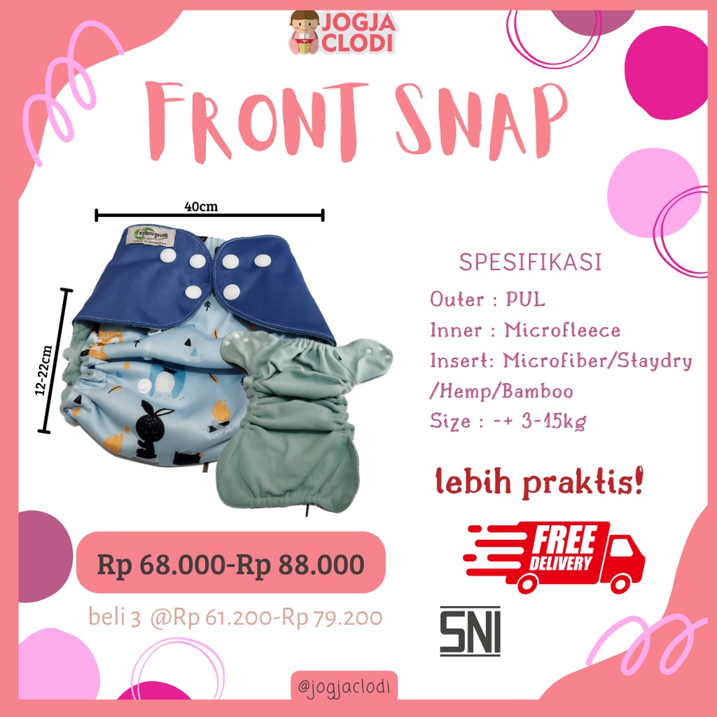 Ningrat Front Snap