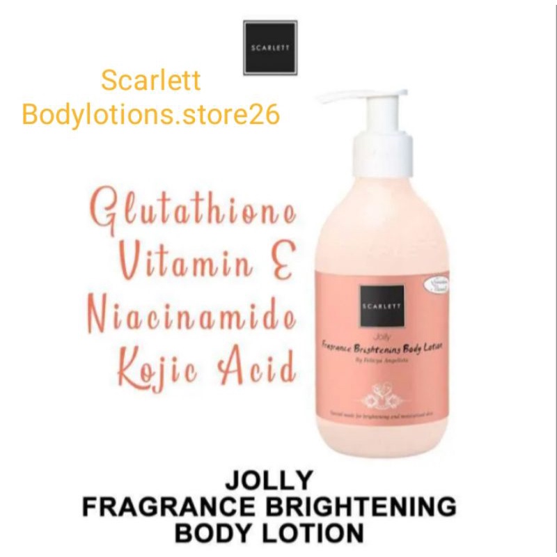 Scarlet Bodylotions