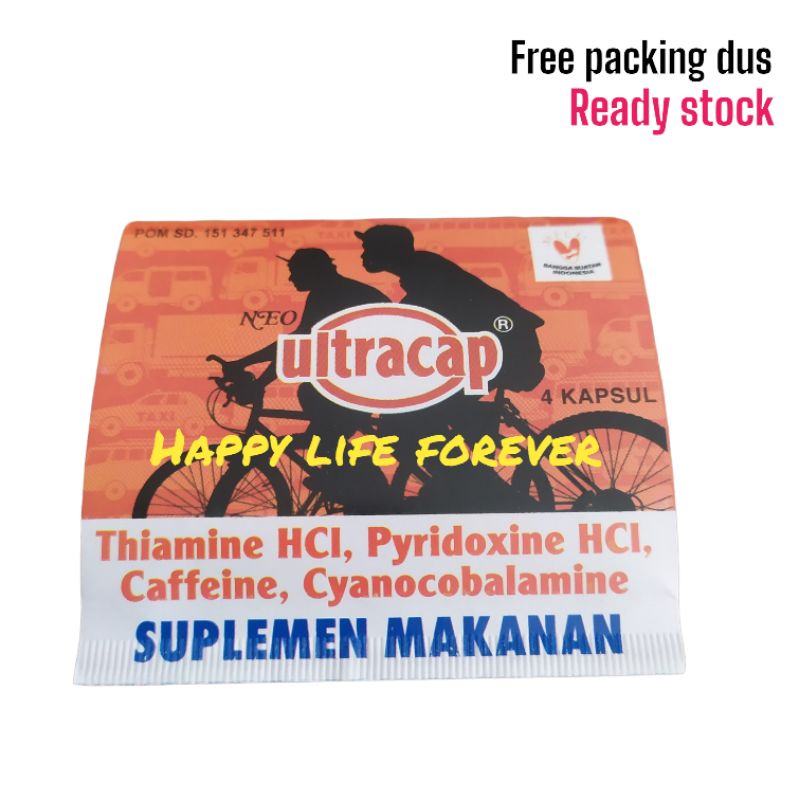 Ultracap - Suplemen Makanan - isi 4 kapsul