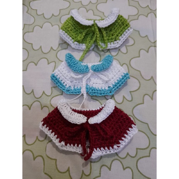 1 baju boneka/rajutan/handmade/capa/ imut