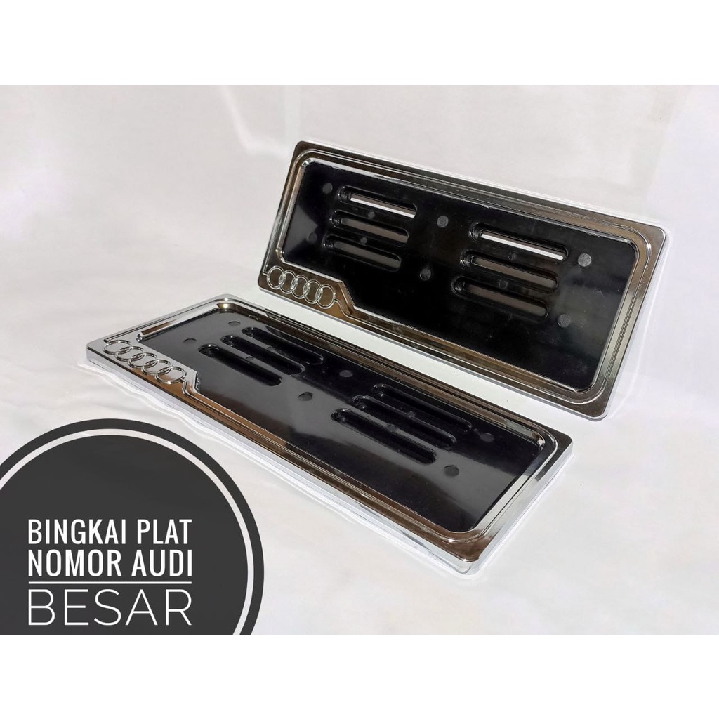 Bingkai plat nomor AUDI besar
