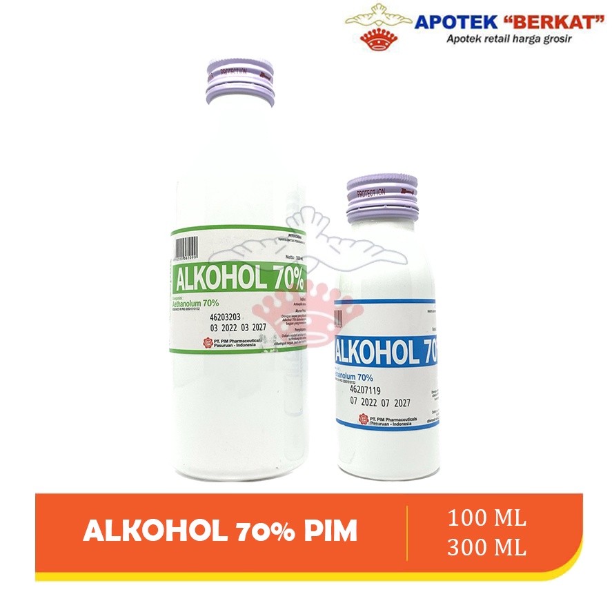 ALKOHOL 70% 100/300 ML PIM