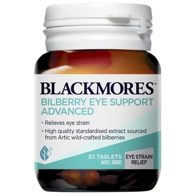 Blackmores Bilberry Eye Support Advanced 30 Tablets