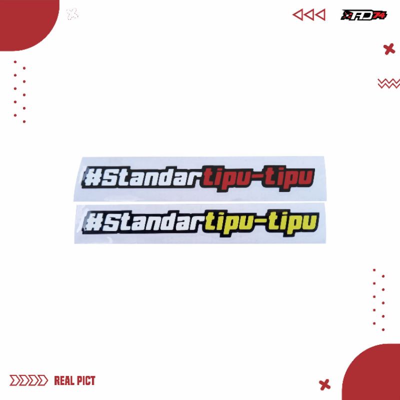 Stiker cutting #standartipu-tipu