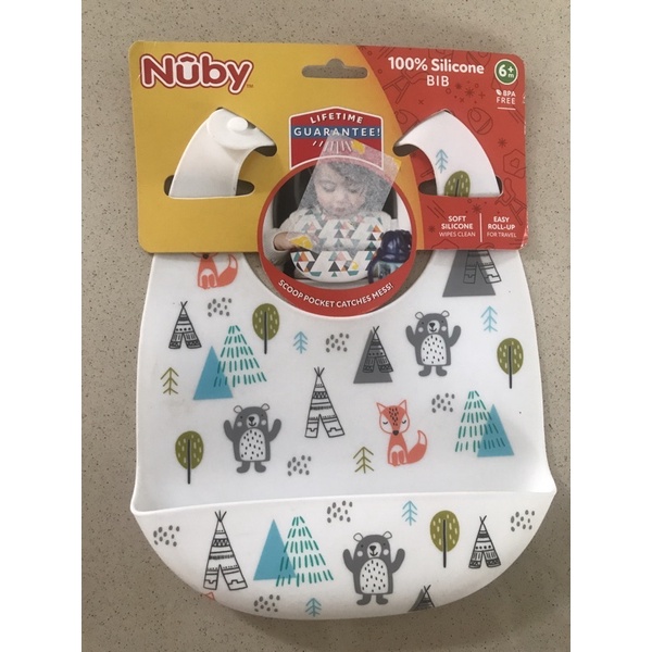 Nuby Silicone Bib
