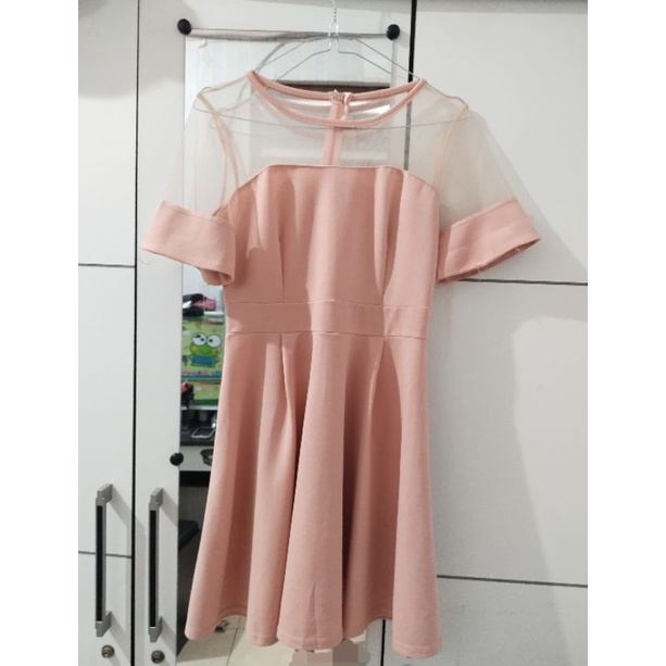 Peach Dress
