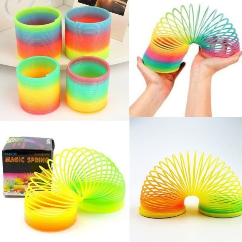 Mainan Anak Spring rainbow