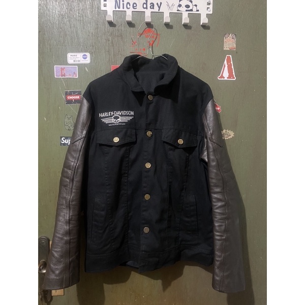 JAKET CUSTOM KULIT BIKER