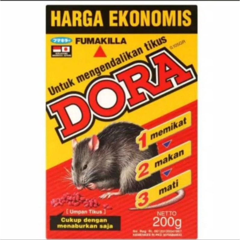 Dora racun tikus 200gr